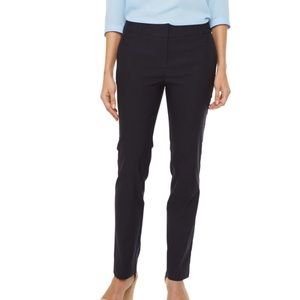 NWT JCP Navy Slim Leg Fitted Pant Slacks
